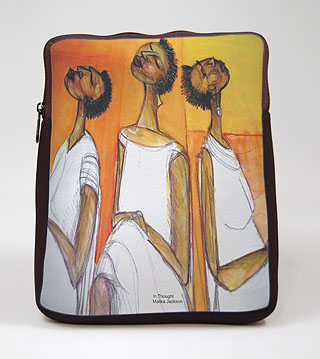 In Thought iPad Zippered Sleeve